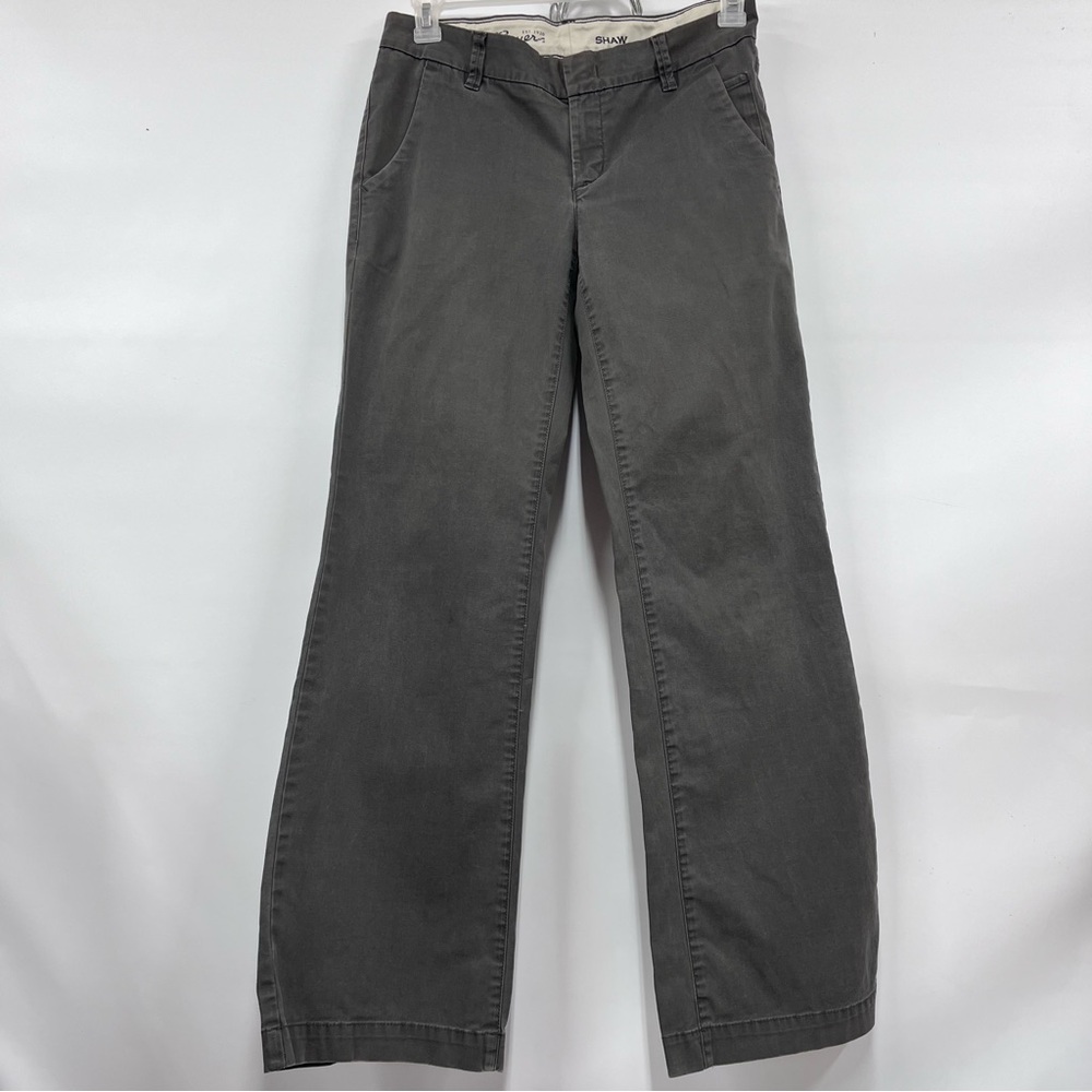 Eddie Bauer size 6 Shaw Wide-Leg Pants low rise